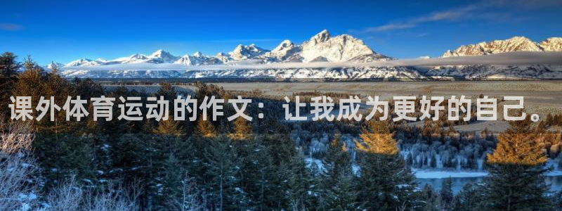 必一运动app：课外体育运动的作文：让我成为更好的自己。